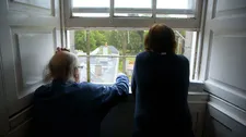 On John and Amanda Leyden: "And the smoking window, that was the moment they would escape to in between classes."